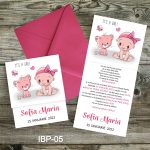 Invitatii botez Pisica - Pliate - IBP-05