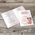 Meniuri botez - Minnie Mouse - MB-86