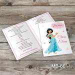 Meniuri botez - Printesa Jasmine - MB-66