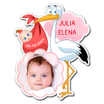 Marturii botez magnetice Barza - MFB-03 - imagine 2