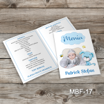 Meniuri botez cu poza - Catelus - MBF-17