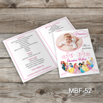 Meniuri botez cu poza - Printese Disney - MBF-52