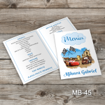 Meniuri botez - Fulger McQueen - Cars - MB-45