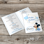 Meniuri botez - Mickey Mouse - MB-71