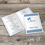 Meniuri botez - Motive traditionale romanesti - MB-103