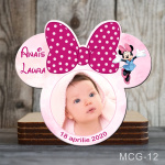 Marturii botez Minnie Mouse Magneti personalizati