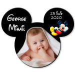 Marturii botez Mickey Mouse Magneti frigider