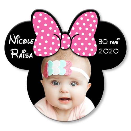 Marturii botez magneti Minnie Mouse