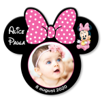 Marturii botez Minnie Mouse - Magneti de frigider - MCG-06 - imagine 2