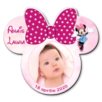 Marturii botez Minnie Mouse Magneti frigider