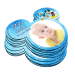 Marturii botez Mickey Mouse Magneti personalizati