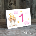 Numere de masa botez - Ingeras - NM-79