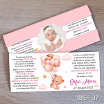 invitatii botez ursulet