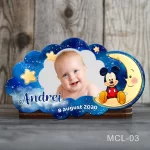 Marturii botez baieti Magneti Nor - Mickey Mouse - MCL-03
