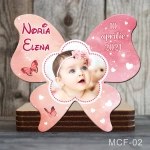 Marturii botez fetita - Magneti forma Fluture - MCF-02
