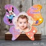 Marturii botez fetita - Magneti forma Fluture - Minnie Mouse - MCF-24