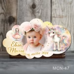 Marturii botez fete Magneti Nor - Zana si Unicorn - MCN-47