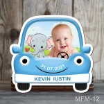 Marturii botez baieti Magneti Masinuta - Elefant - MFM-12