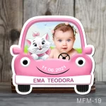 Marturii botez fete Magneti Masinuta - Pisicuta Marie - MFM-19