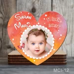 Marturii botez fete Magneti forma Inima - MCI-12