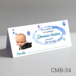 Plicuri bani botez baieti - Baby Boss - CMB-34