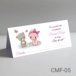 Plicuri bani botez fete - Ursulet - CMF-05