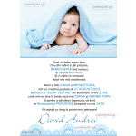 Invitatie digitala botez cu poza - IBF-11