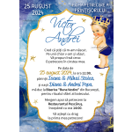 Invitatie digitala botez baieti - Micul Print - IB-116