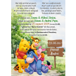 Invitatie digitala botez baieti - Winnie the Pooh - IB-112