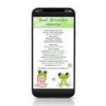 Invitatie digitala botez baieti - IDB-03