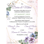 Invitatie digitala nunta - IN-04