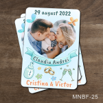 Marturii magnetice nunta si botez - MNBB-25