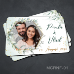 Marturii nunta magnetice cu poza - MCRNF-01