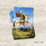 Marturii Iconite Magnetice - 7x5 cm - Sfântul Mare Mucenic Gheorghe - IMS-08