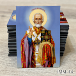 Marturii Iconite Magnetice - 9x6 cm - Sfântul Ierarh Nicolae - IMM-14