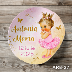 Etichete autocolante rotunde - Mica Printesa - ARB-27