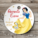 Etichete marturii botez rotunde - Alba ca Zapada - ERB-21