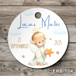 Etichete marturii botez rotunde - Ingeras - ERB-104