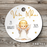 Etichete marturii botez rotunde - Ingeras - ERB-103