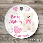 Etichete marturii botez rotunde - Ursulet - ERB-127