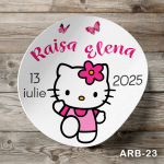 Etichete autocolante rotunde - Hello Kitty - ARB-23