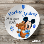 Etichete autocolante rotunde - Mickey Mouse - ARB-66
