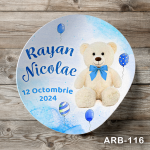 Etichete autocolante rotunde - Ursulet - ARB-116