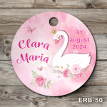 Etichete marturii botez rotunde - Lebada - ERB-50