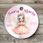 Etichete marturii botez rotunde - Zana - ERB-31